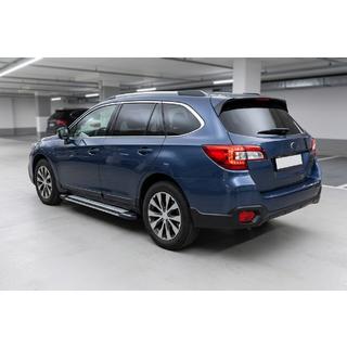Rainbow sivuportaat (2 kpl, alumiini) Subaru Outback 2014–2019 kuva 1