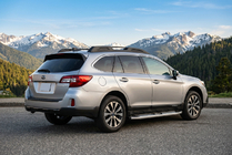 Subaru Outback 2014–2019 Mevsim Grey sivuporrastangot (2 kpl, alumiini) kuva 1