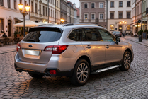 Subaru Outback 2014–2019 Line-astinlaudat (2 kpl, alumiini) kuva 1