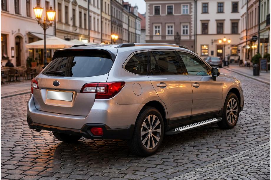 Subaru Outback 2014–2019 Line-astinlaudat (2 kpl, alumiini) Image