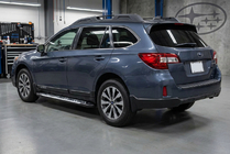 Subaru Outback 2014–2019 Sunrise sivuportaat (2 kpl, alumiini) kuva 1