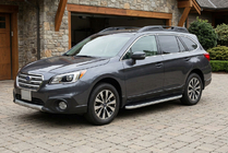 Subaru Outback 2014–2019 Sivuportaat Tayga Grey (2 kpl, alumiini) kuva 1