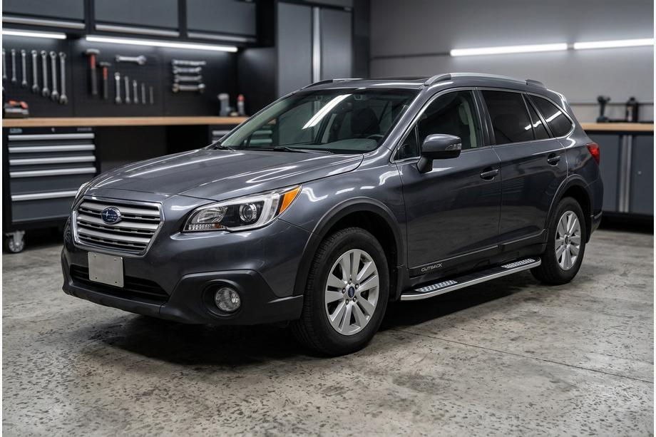 Subaru Outback 2014–2019 Tayga V2 sivukynnykset (2 kpl, alumiini) Image