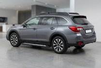 Subaru Outback 2014–2019 Sivuporrastangot Vision New Black (2 kpl, alumiini) kuva 1