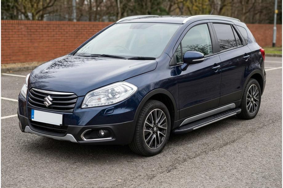 Suzuki SX4 S-Cross 2013–2016 Bosphorus Grey sivuaskelmat (2 kpl, alumiini) Image