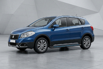 Suzuki SX4 S-Cross 2013–2016 Maya Blue sivuportaat (2 kpl, alumiini) kuva 1