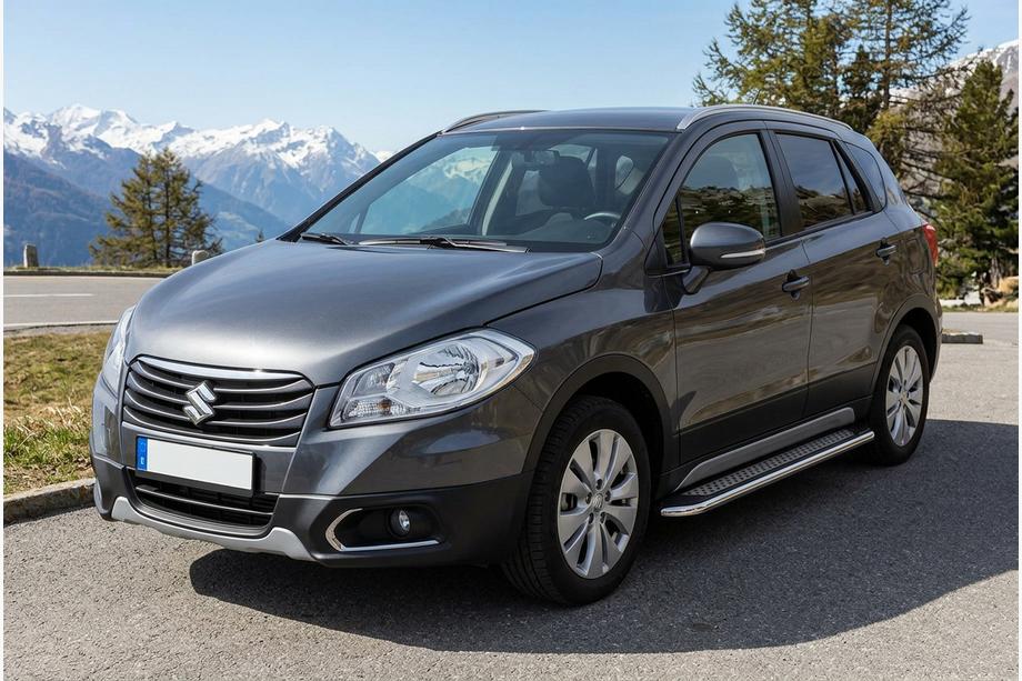 Suzuki SX4 S-Cross 2013–2016 Maydos V2 sivuastinlaudat (2 kpl, alumiini / ruostumaton teräs) Image