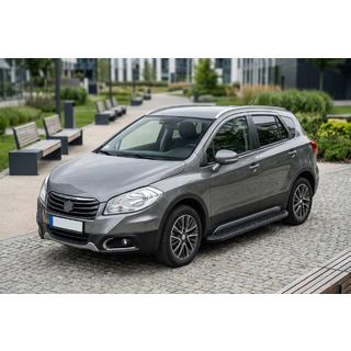 Sivukynnykset Tayga Black (2 kpl, alumiini) Suzuki SX4 S-Cross 2013–2016 kuva 1