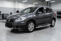 Suzuki SX4 S-Cross 2013–2016 Tayga V2 sivukynnykset (2 kpl, alumiini) kuva 1