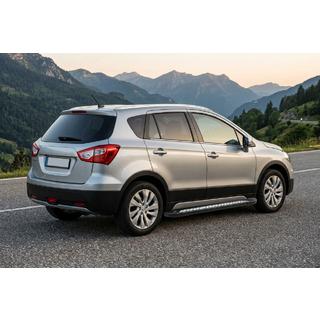 Sivuporrastangot Vision New Black (2 kpl, alumiini) Suzuki SX4 S-Cross 2013–2016 kuva 1