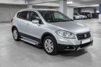 Suzuki SX4 S-Cross 2013–2016 Sivuaskelmat Vision New Grey (2 kpl, alumiini) kuva 1