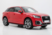 Audi Q2 2016– Sivuporrassarja Maya Red (2 kpl, alumiini) kuva 1