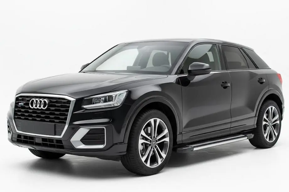 Audi Q2 2016– Rainbow sivuportaat (2 kpl, alumiini) Image