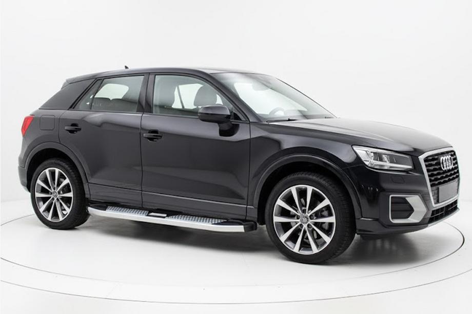 Audi Q2 2016– Mevsim Grey sivuporrastangot (2 kpl, alumiini) Image