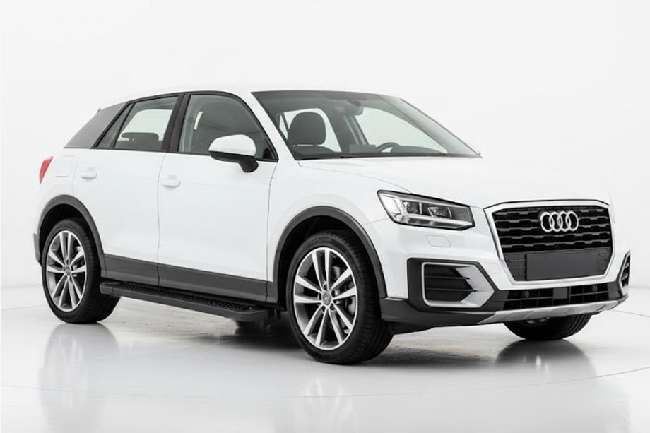 Audi Q2 2016– Allmond Black sivuportaat (2 kpl, alumiini) Image