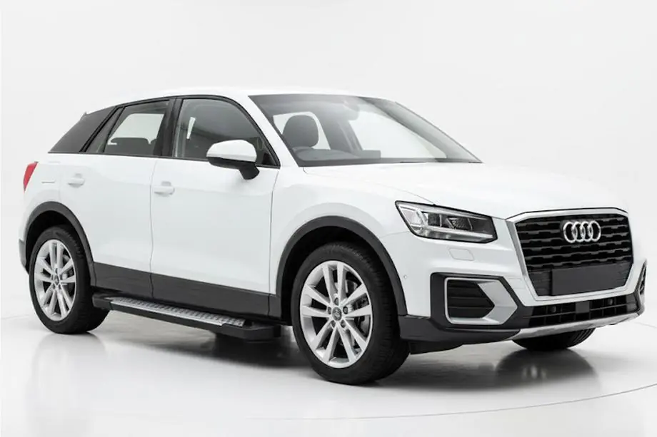 Audi Q2 2016– Allmond Grey -sivukynnykset (2 kpl, alumiini) Image