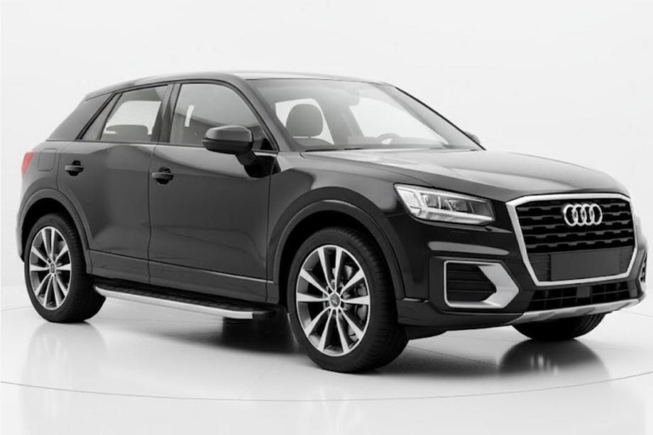 Audi Q2 2016– Sivuporraslaudat Fullmond (2 kpl, alumiini) Image