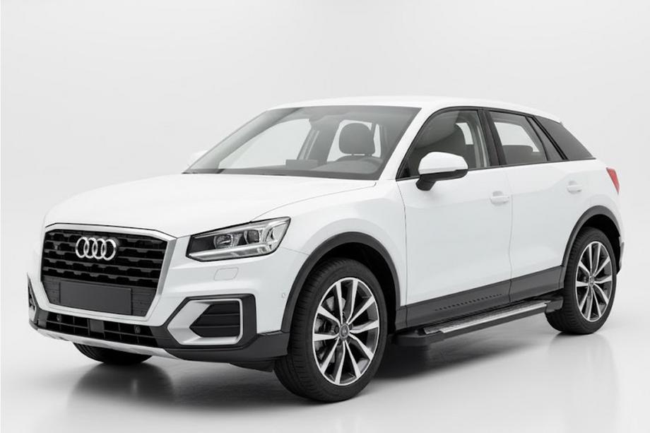 Audi Q2 2016– Line-astinlaudat (2 kpl, alumiini) Image