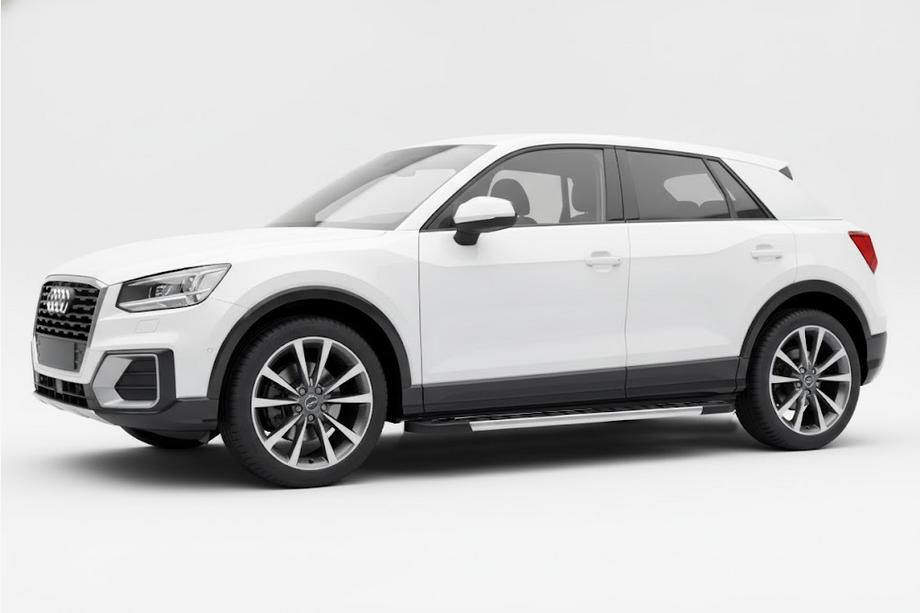 Audi Q2 2016– RedLine sivuastinlaudat (2 kpl, alumiini) Image