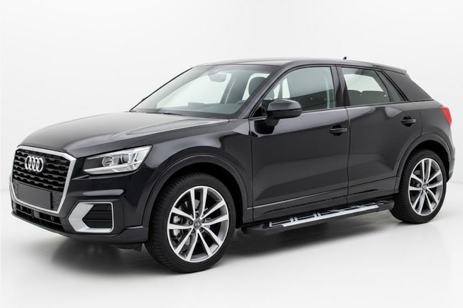 Audi Q2 2016– Sunrise sivuportaat (2 kpl, alumiini) Image