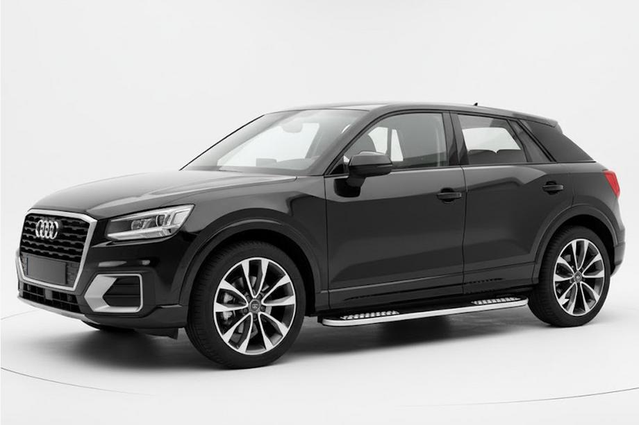 Audi Q2 2016– Tayga V2 sivukynnykset (2 kpl, alumiini) Image