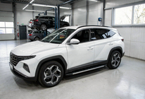 Hyundai Tucson NX4 2021– Duru sivuportaat (2 kpl, alumiini) kuva 1