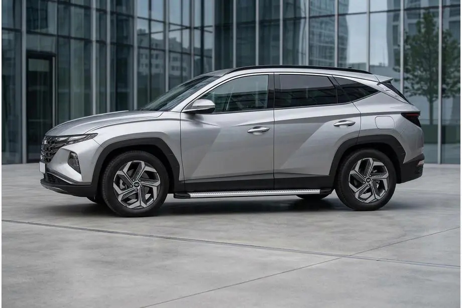 Hyundai Tucson NX4 2021– Maya V2 sivuportaat (2 kpl, alumiini) Image