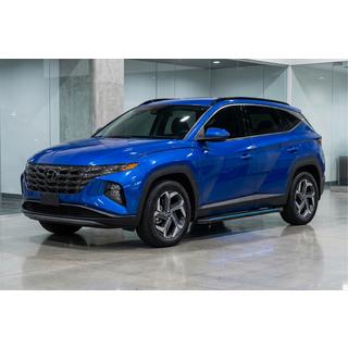 Maya Blue sivuportaat (2 kpl, alumiini) kuva 1