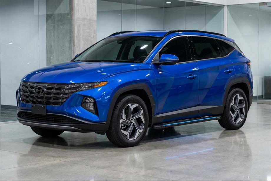Hyundai Tucson NX4 2021– Maya Blue sivuportaat (2 kpl, alumiini) Image