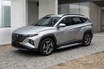 Hyundai Tucson NX4 2021– Rainbow sivuportaat (2 kpl, alumiini) kuva 1