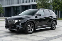 Hyundai Tucson NX4 2021– Mevsim Grey sivuporrastangot (2 kpl, alumiini) kuva 1
