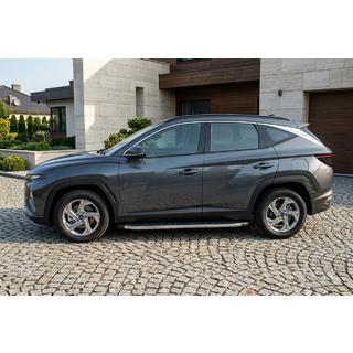 BlackLine-sivuporrast (2 kpl, alumiini) Hyundai Tucson NX4 2021– kuva 1