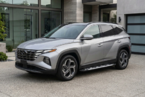 Hyundai Tucson NX4 2021– Sunrise sivuportaat (2 kpl, alumiini) kuva 1