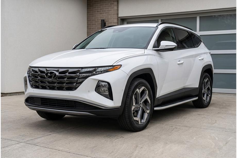 Hyundai Tucson NX4 2021– Sivuportaat Tayga Grey (2 kpl, alumiini) Image