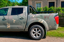 Mazda BT-50 2007–2012 Korikaari (musta) kuva 4