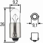 Merkkipolttimo Narva 17131 T4W 12V 4W BA9 kuva 2