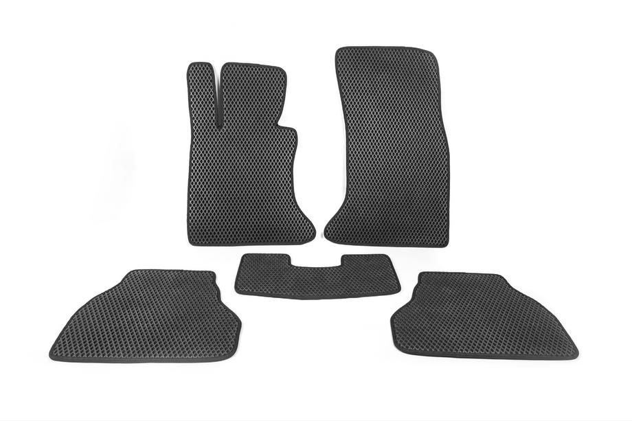 BMW 5-sarja E60/E61 2003–2010 EVA-lattiamatot (mustat) Image