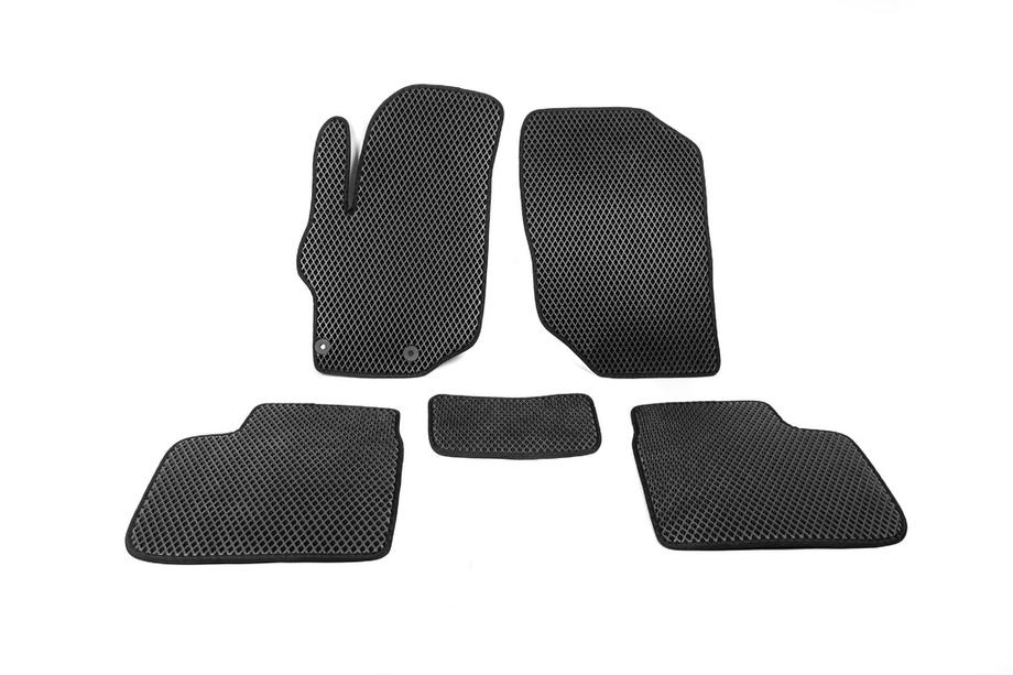 Citroen C-Elysee 2013–2022 EVA-lattiamatot (mustat) Image