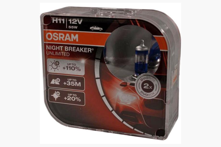 Osram H4 ajovalopolttimo 60/55W Night Breaker Laser +110% 64193NBL110 Kuva 2