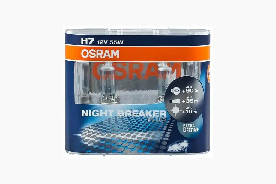 Osram H7 55W Night Breaker Plus 64210NBP ajovalopolttimo Image