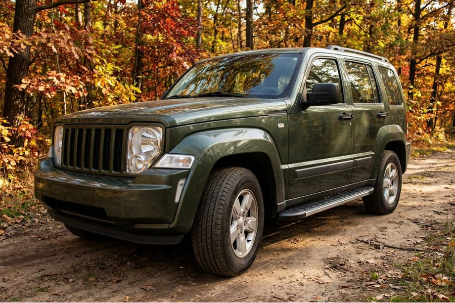 Jeep Cherokee/Liberty 2007–2013 Duru sivuportaat (2 kpl, alumiini) Image