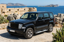 Jeep Cherokee/Liberty 2007–2013 Mevsim Grey sivuporrastangot (2 kpl, alumiini) kuva 1