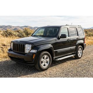 Allmond Grey -sivukynnykset (2 kpl, alumiini) Jeep Cherokee/Liberty 2007–2013 kuva 1