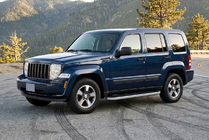Jeep Cherokee/Liberty 2007–2013 Sivuportaat Tayga Grey (2 kpl, alumiini) kuva 1
