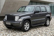 Jeep Cherokee/Liberty 2007–2013 Sivukynnykset Tayga Black (2 kpl, alumiini) kuva 1
