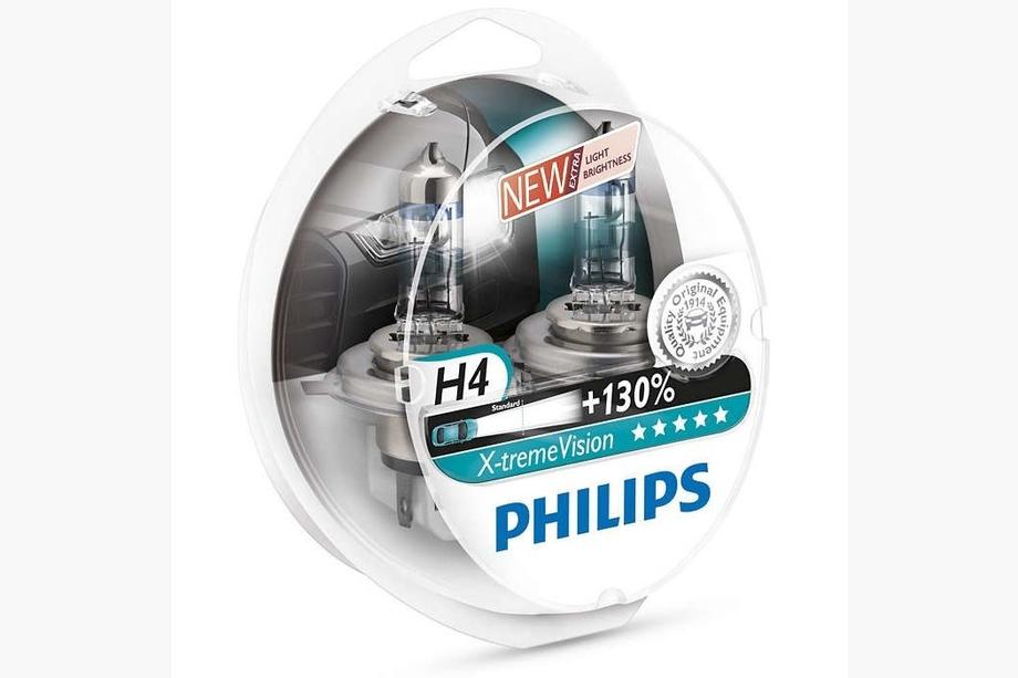 Philips H4 ajovalopolttimo 60/55W Xtreme Vision 12342XV Image