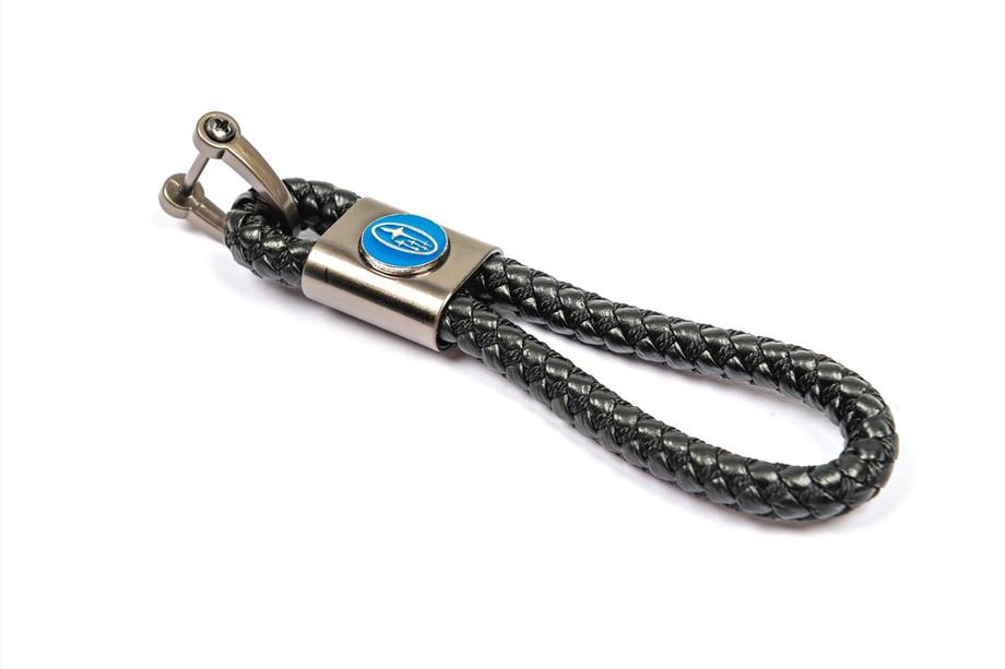 Subaru Nahkainen avaimenperä V1 Subaru-logolla Image