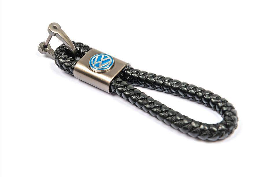 Volkswagen Nahkainen V1-avaimenperä Volkswagen-logolla Image