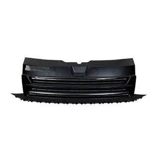 Etusäleikkö kiiltävä musta (ilman emblemia) Volkswagen T6 2015–2024 kuva 3