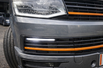 Volkswagen T6 2015–2024 DRL-insertit puskuriin (SportLine) kuva 1